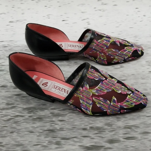 Serena D'Italia Shoes | Serena Ditalia Mesh Applique Shoe | Poshmark